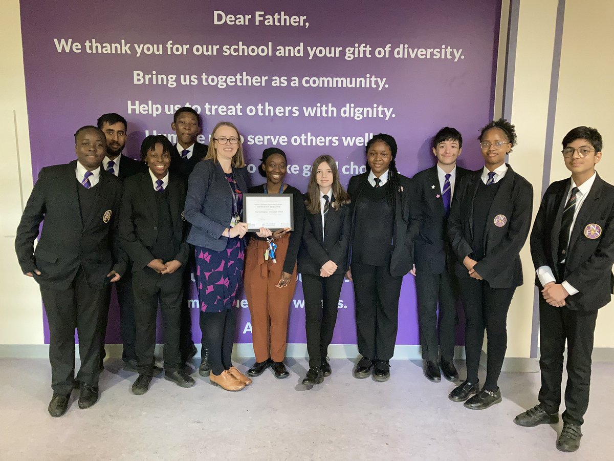 emmanuelnotts's tweet photo. We have received our SIAMS Certificate of Excellent to display in school! Very proud of our Christian Distinctiveness and our work on inclusion and diversity which was our case for excellence! Thanks to everyone who has supported these fundamental elements of our school! https://t.co/gXfRQrJ0F4