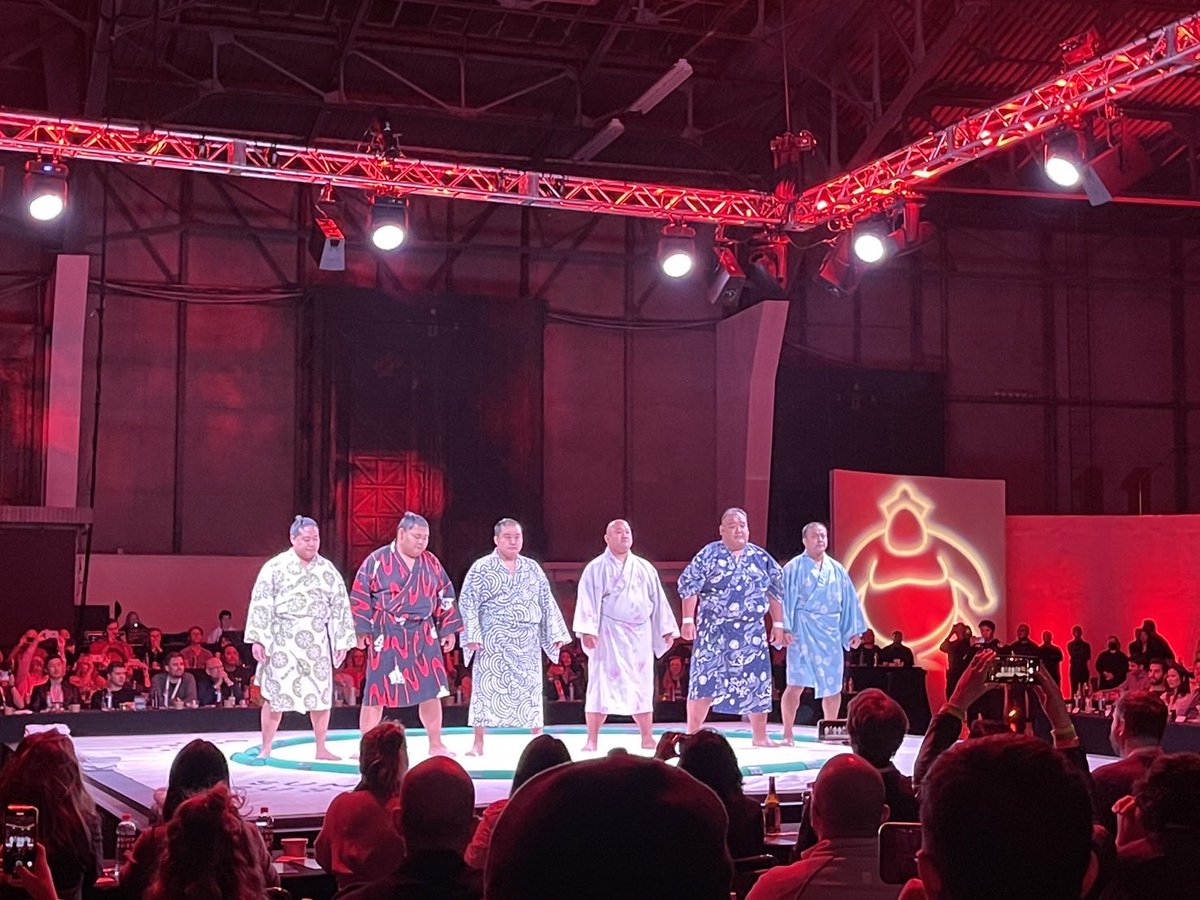 KONISHIKI 小錦 on Twitter "Sumo and Sushi 2022 in San Francisco Palace