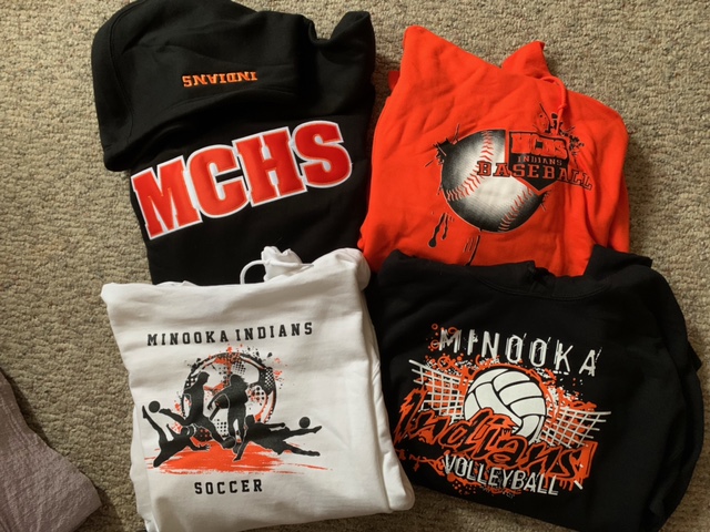 The Athletic Boosters will be selling spirit wear just in time for your holiday shopping! Join them at the football concession stand on Saturday, November 26 or Saturday, December 10 from 9 a.m. to Noon.