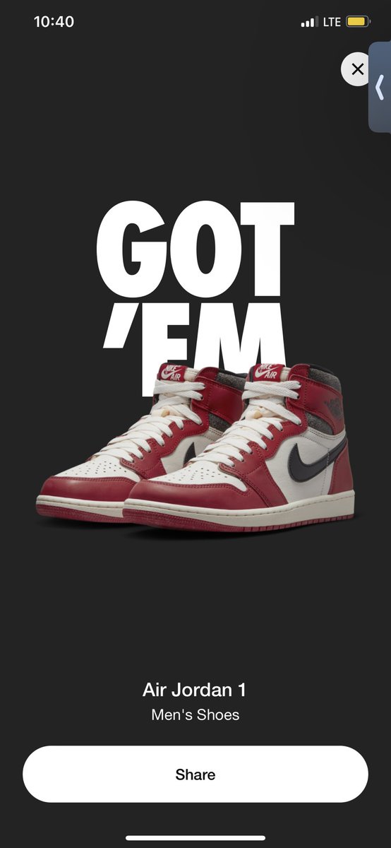 JStew_13's tweet photo. @SoleRetriever Longest W after many failed raffles https://t.co/Lpy34lufoA