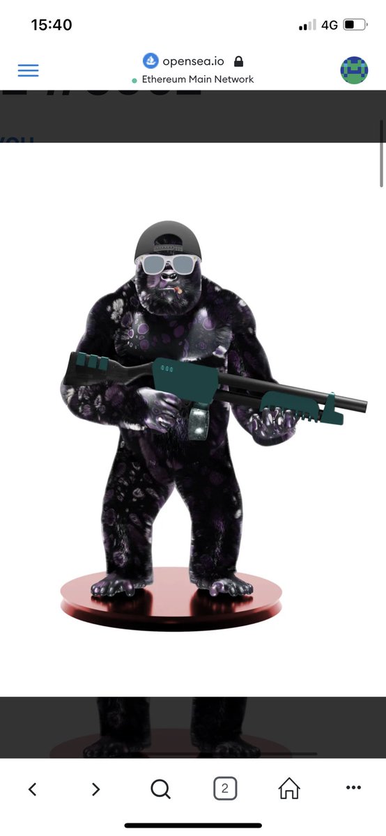 With <a href="/HangryHippoNFT/">Hangry Hippo</a> minting gen2 soon I’ve had some insane support from <a href="/GorillaMansion/">Gorilla Mansion</a> and it was about time I got myself a gen2 GM 

I love everything about this 🦍