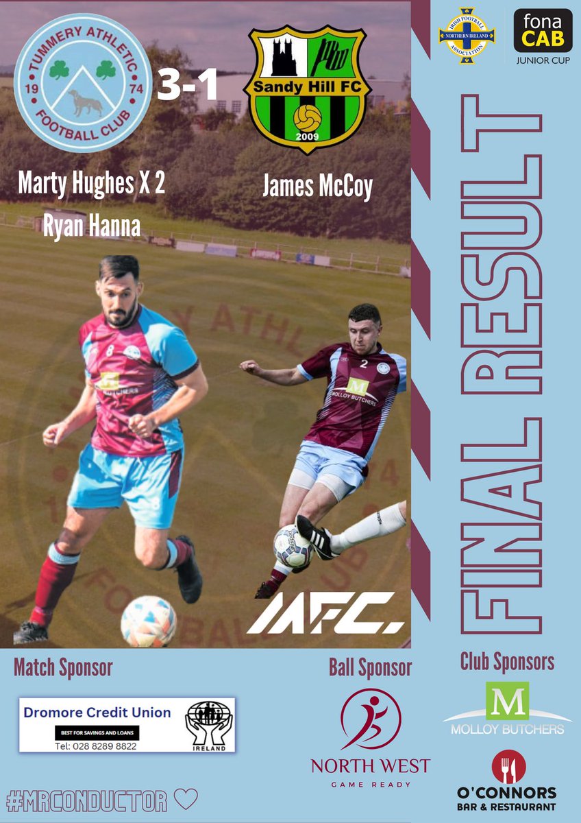 Tummery Athletic FC tweet media