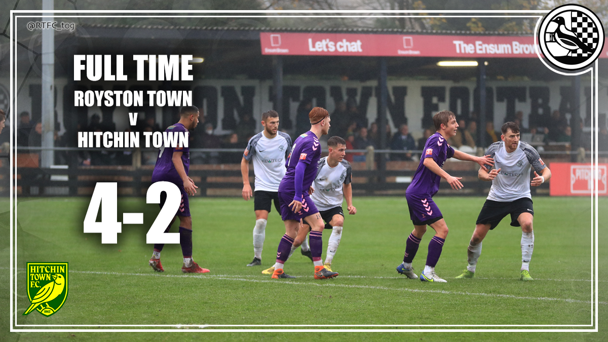 FT:  <a href="/RoystonTownFC/">Royston Town FC</a> v <a href="/HitchinTownFC/">Hitchin Town FC</a>