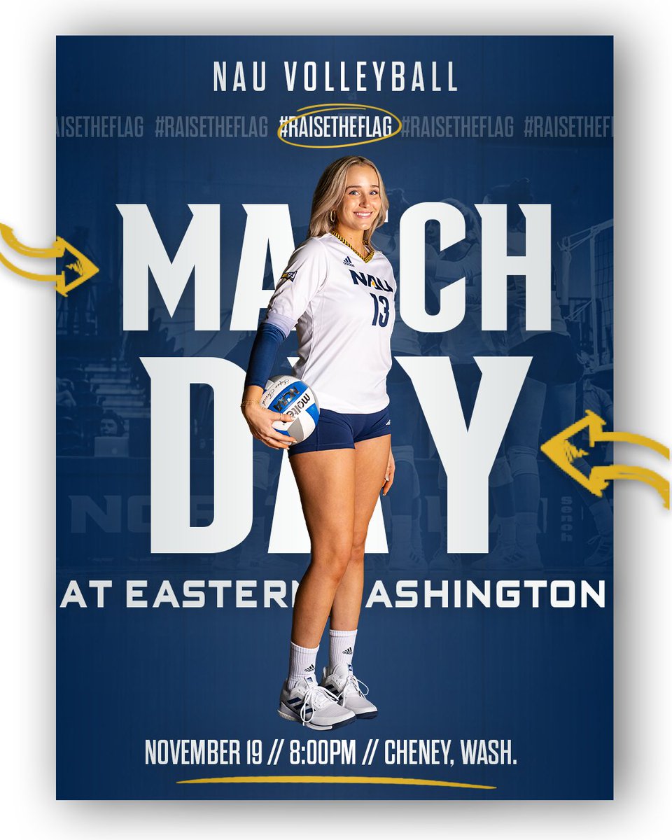 Last one of the regular season with postseason hopes on the line!

🆚<a href="/EWUVB/">EWU Volleyball 🏐</a>
📍Reese Court | Cheney, WA
🕗8 p.m.
📺es.pn/3EmilR8
📈bit.ly/3VdStNU

#RaiseTheFlag | #BigSkyVB