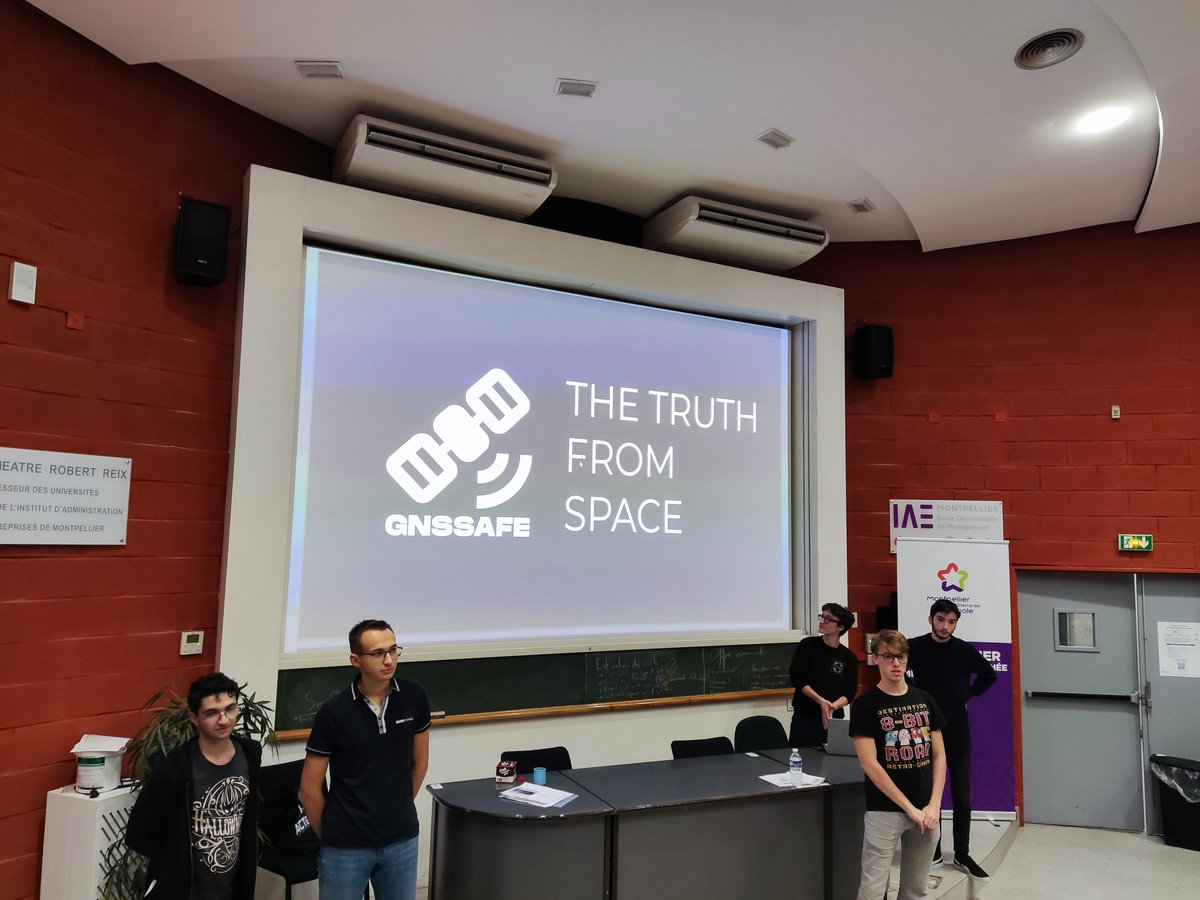Avec GNSSAFE, la vérité vient de l'espace ! Un projet très intéressant pour authentifier la géolocalisation. #AIS2022