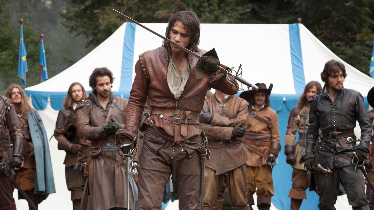 JuttaFreudig's tweet photo. #MusketeersEurope #TheMusketeers S1ep8 The Challenge ⚜️ #DArtagnan #LukePasqualino #lucapasqualino ❤️ #Athos #TomBurke #Aramis #SanitagoCabrera #PorthosHowardCharles #HugoSpeer #CaptainTreville #KingLouis #RyanGage #Labarge #VinnieJones #SwordsForSaturday ⚔️ https://t.co/uMl9wIDRSc