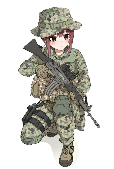 「M4カービン ショートヘア」のTwitter画像/イラスト(人気順)