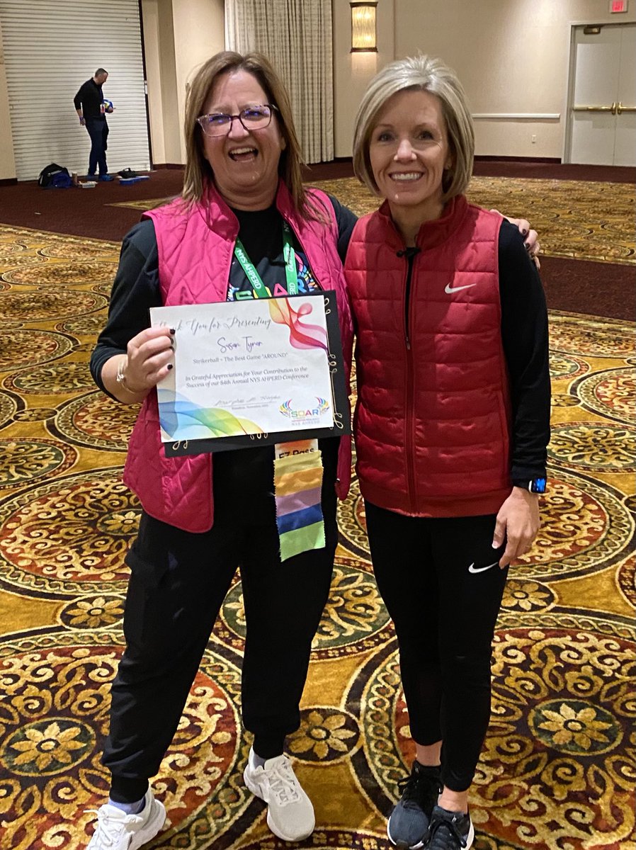 As educators, we must surround ourselves with “game changers” in our field who challenge us &amp; make us better.  Being connected &amp; having professional learning networks is vital for growth. ⁦⁦⁦⁦⁦<a href="/Pehoops/">Tara Nelsen</a>⁩ ⁦<a href="/TerryGendron/">Terry Gendron</a>⁩ #BETHEONE