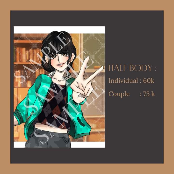 Ein1404's tweet photo. #WTS #Commission
#commissionsopen #opencommissions #Commissioner #artcommissions Hi Guys!! COMMISSION OPEN✨ and They Have limits just 5 slot ✨ 
The price list is below~ this is my first time do commission 😉
(0/5)✨
Headshot : 
- Individual  : 25k / 5$
- Couple  : 35k / 10$ https://t.co/seRhNX36tg