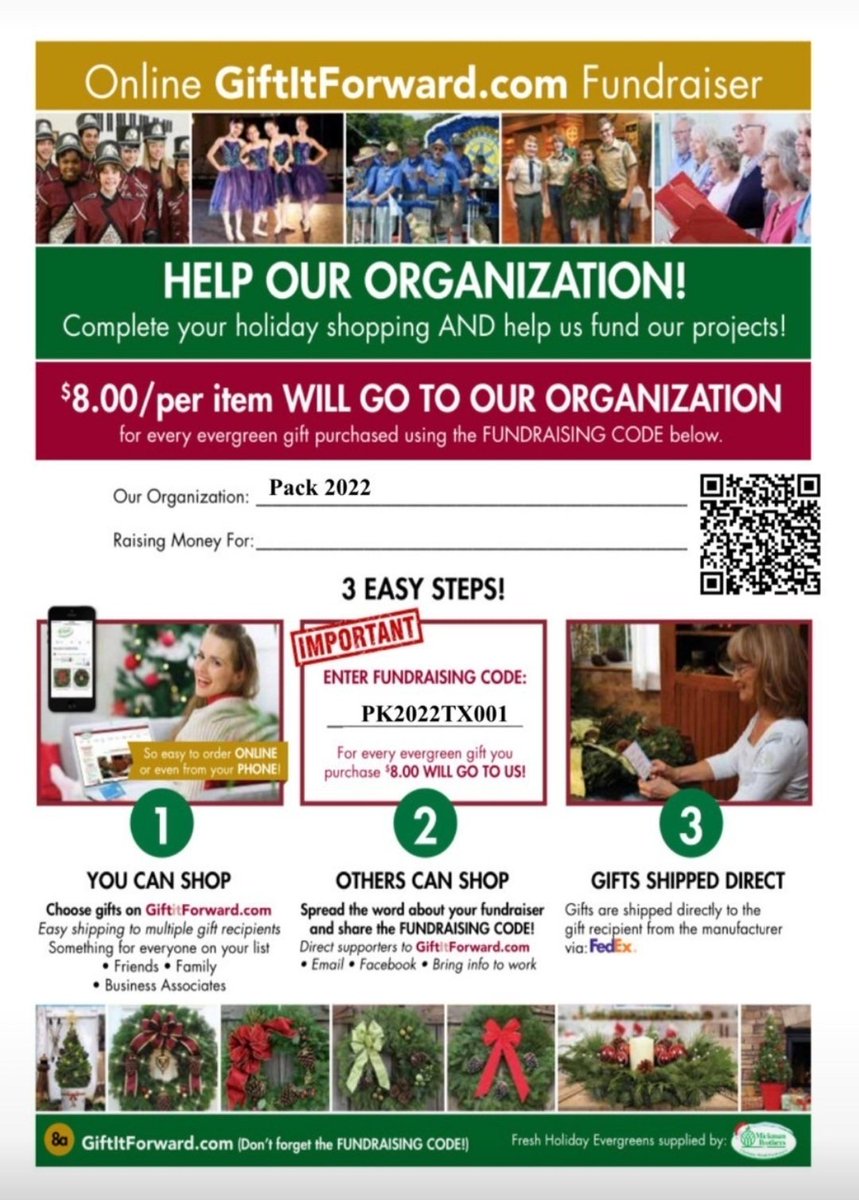 BeckahRah's tweet photo. Please consider supporting our local cub scout pack! https://t.co/QCURGCwa3q