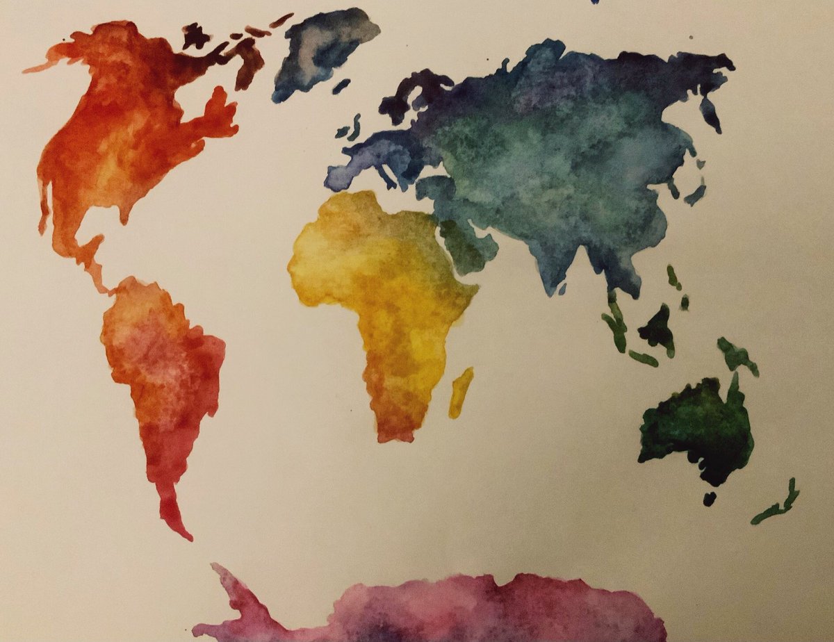 twgsbs's tweet photo. Day without computer for #30DayMapChallenge 
The art mapping with the cheapest paints🥹It was nice to paint again after a break https://t.co/HuZPfP4J7E