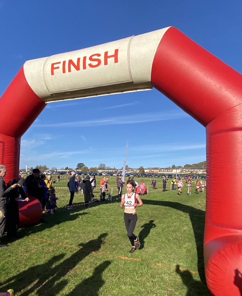 Little miss Pops, first time selected to run for <a href="/SWalesAthletics/">South Wales Athletics</a> and representing <a href="/strichardgwynba/">St Richard Gwyn</a> <a href="/strichardgwynpe/">St Richard Gwyn Health and Wellbeing</a> at the Welsh inter-regional/inter-school cross country champs. Lots of nerves but she ran so well, finishing 12th for the region and 48th overall out of 112!