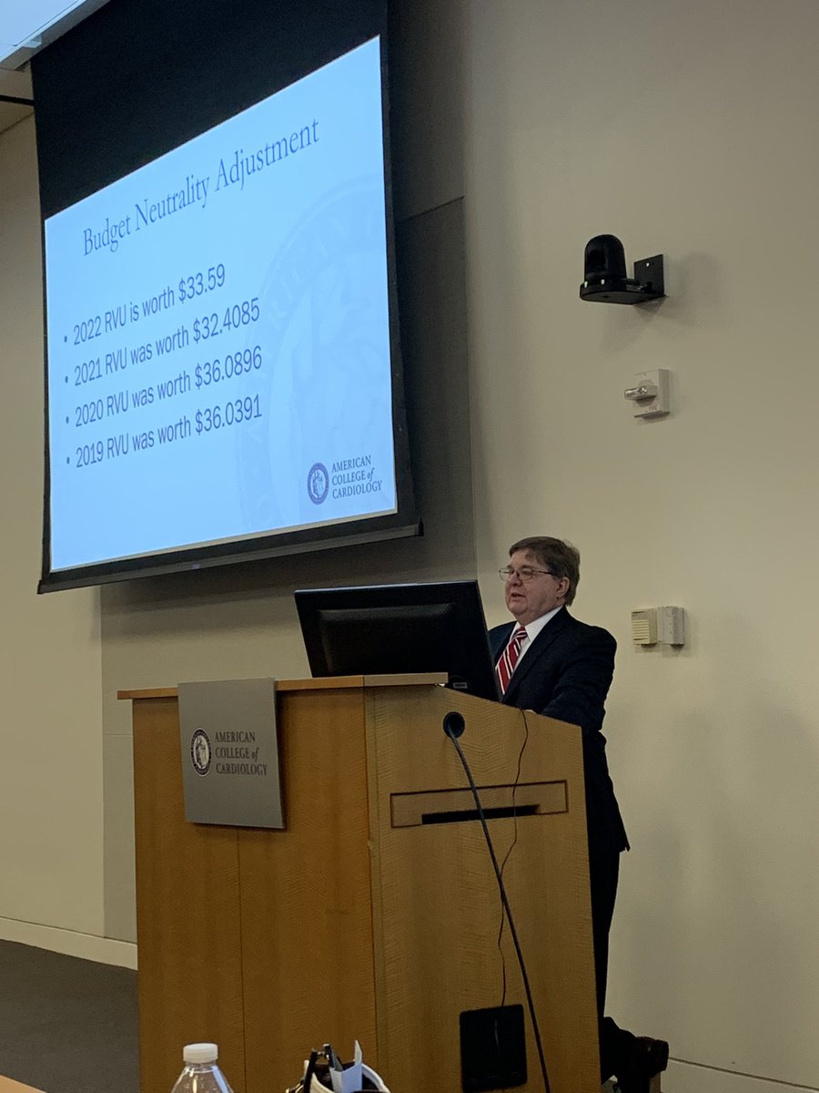 #MACCS22 #FITForum kicked off this morning by Dr George McDaniel speaking on “The RVU and You”