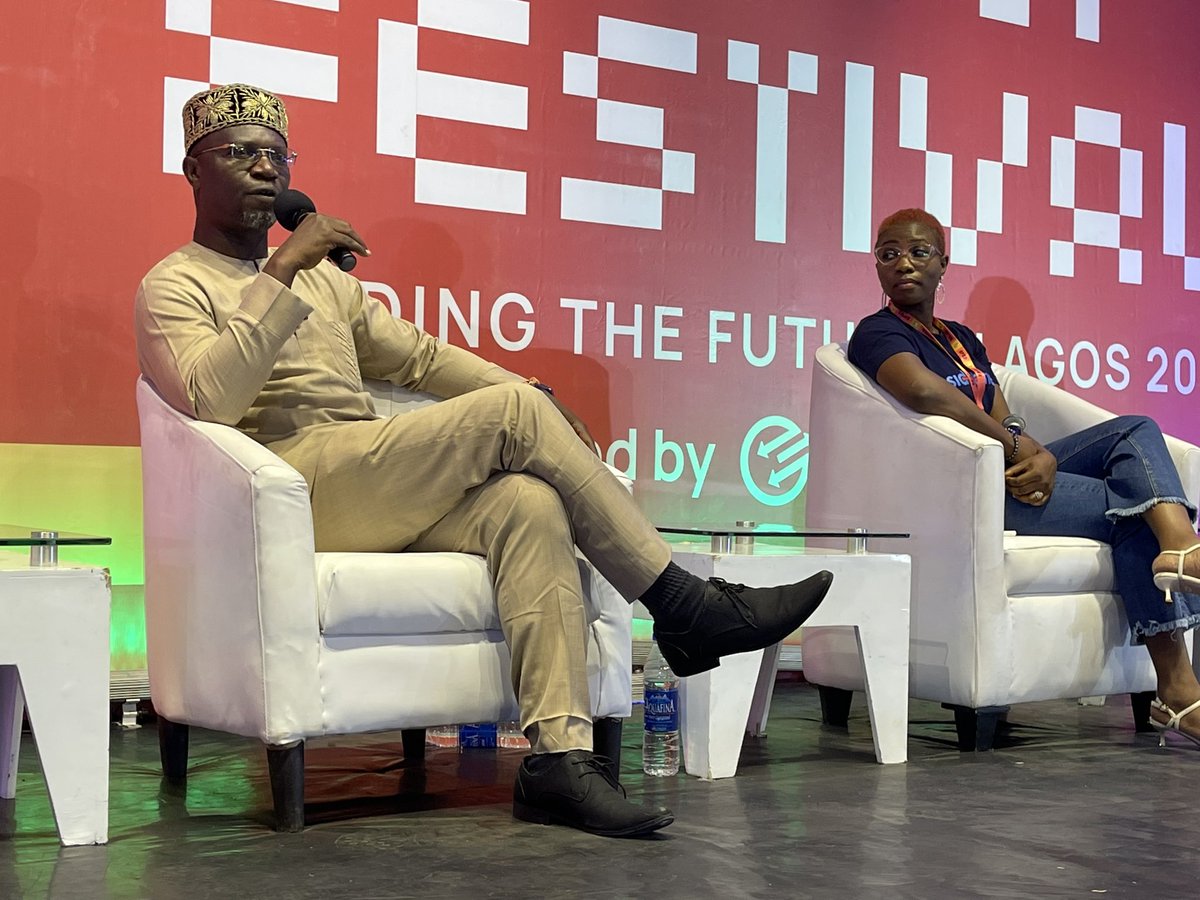 getequity's tweet photo. Dr. Agama Emomotimi, Managing Director, Nigerian Capital Market Institute talking about Tech and Regulators.

#GEStartupFestival https://t.co/7x78HH69bC