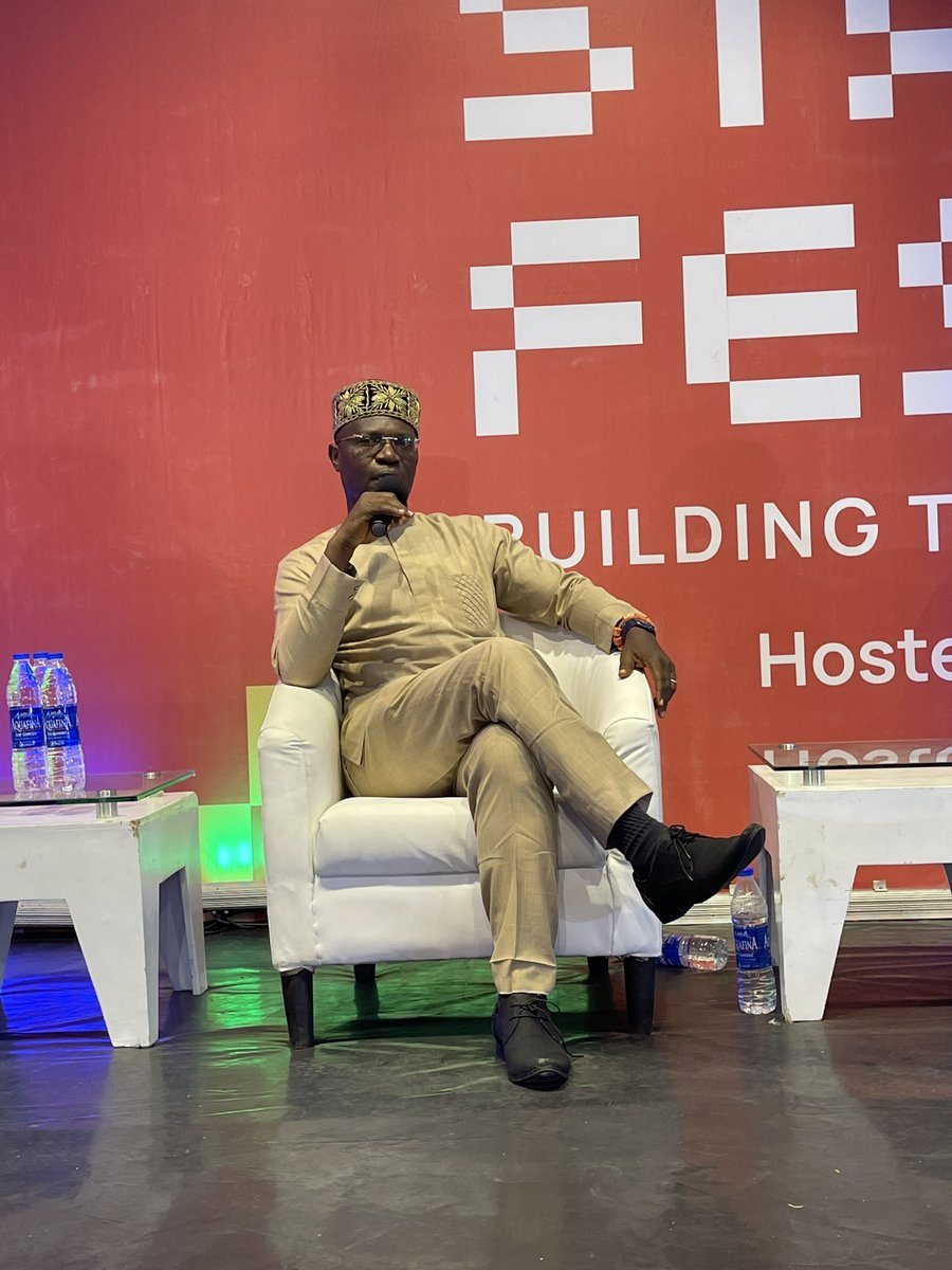 getequity's tweet photo. Dr. Agama Emomotimi, Managing Director, Nigerian Capital Market Institute talking about Tech and Regulators.

#GEStartupFestival https://t.co/7x78HH69bC