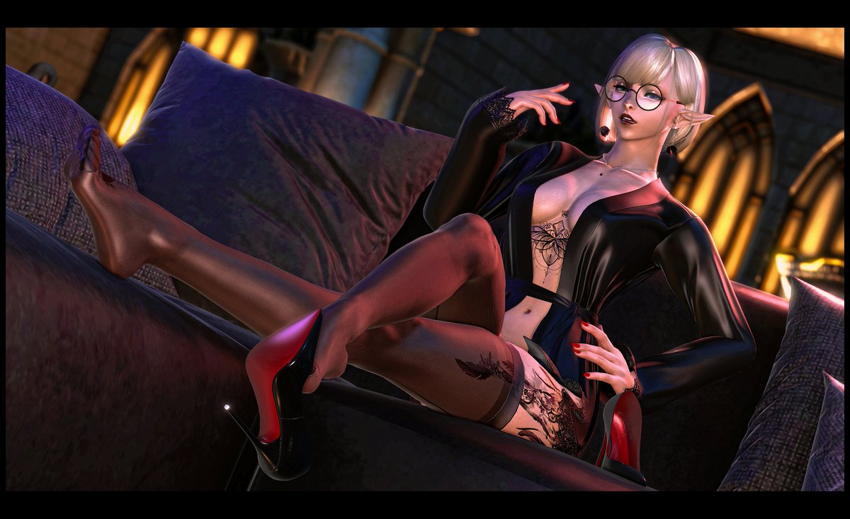 NatsumeMaya7's tweet photo. “Don't stand there in a daze.”
-
#xivnsfw #4Kscreenshot #stocking #heels
#Viera #Elfears https://t.co/zyfnZP53gZ