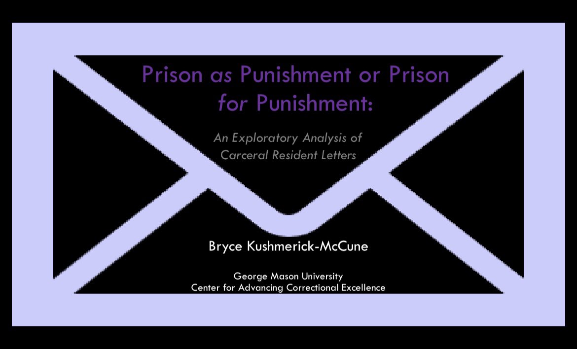 Bryce Kushmerick-McCune (@bryce__mccune) on Twitter photo Successful first <a href="/ASCRM41/">Amer Soc of Crim</a> presentation this morning:) Thank you to everyone who came out at 8am on a Saturday and asked questions about using the mail system to interview folks who are incarcerated and about the pains these individuals face on a daily basis! Successful first <a href="/ASCRM41/">Amer Soc of Crim</a> presentation this morning:) Thank you to everyone who came out at 8am on a Saturday and asked questions about using the mail system to interview folks who are incarcerated and about the pains these individuals face on a daily basis!