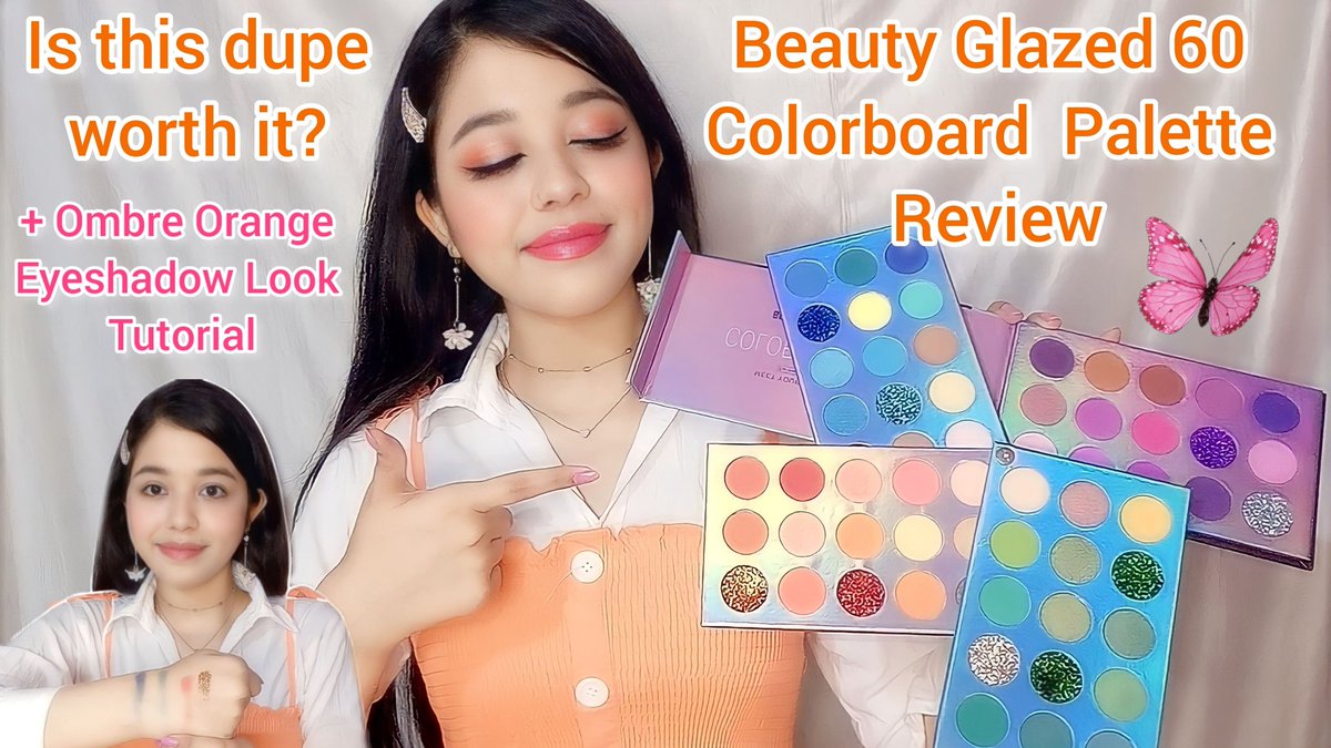BeautyofWrath's tweet photo. New Video is out guys #beautyglazed #affordable #review #meesho #60coloreyeshadow 
Please Like , Share and Subscribe to my Youtube Channel 👇🌸
https://t.co/0GabORVsBy https://t.co/zA3FmpCFbt