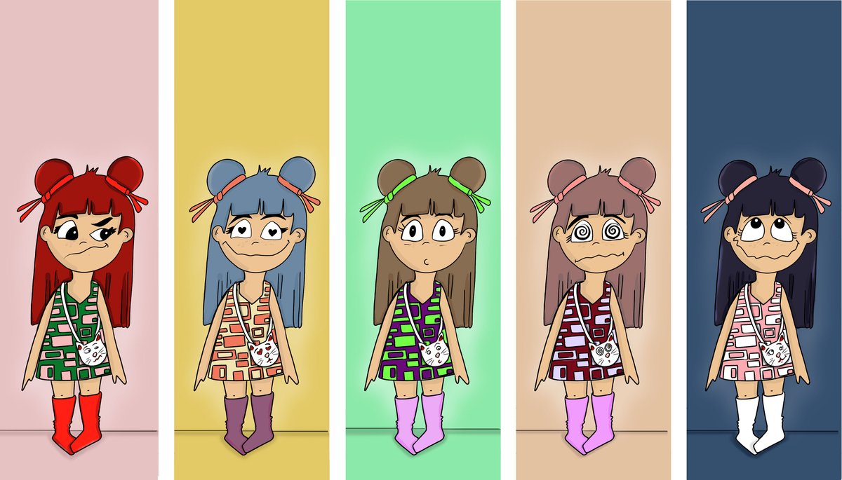 Meet Lyanne by <a href="/MoodFabulous/">Mood Fabulous ✨ MINT TODAY</a> 

🎨  Lyanne comes in 5 soft colour variations

👠  Lyanne’s Style Icon: <a href="/BLACKPINK/">BLACKPINKOFFICIAL</a>

🍭  Lyanne’s Favourite Food: Red Gummy Bears

✍️   Lyanne’s Life Ambition: Writing a Bestseller

#NFTNews #NFTCommunity #NFTLaunch #NFT