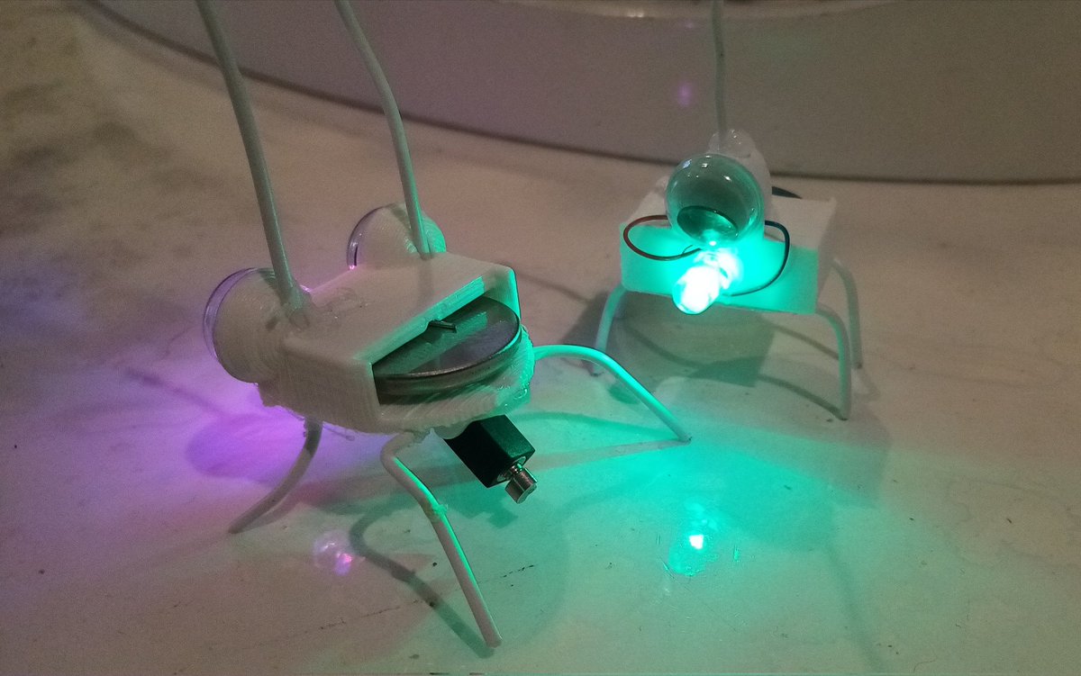 droid_project's tweet image. Pepita y Ramona.
Los dos nuevos #microrobots para los #talleres de los más peques. Con movimiento autónomo y luces. 
Que podréis realizar en @_ExpOtaku #ACoruña
@expocoruna