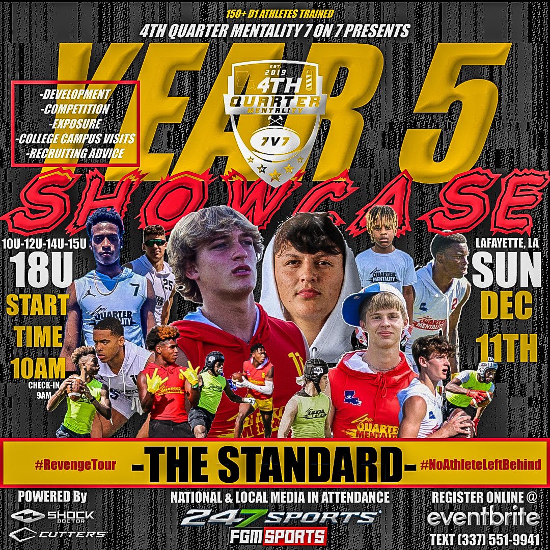 4thQtMentality's tweet image. 🚨GET YA POPCORN READY 🚨
ONLINE REGISTRATION LINK IN BIO
🔥🔥🔥🔥
#4thquartermentality
#dmforlink🔗