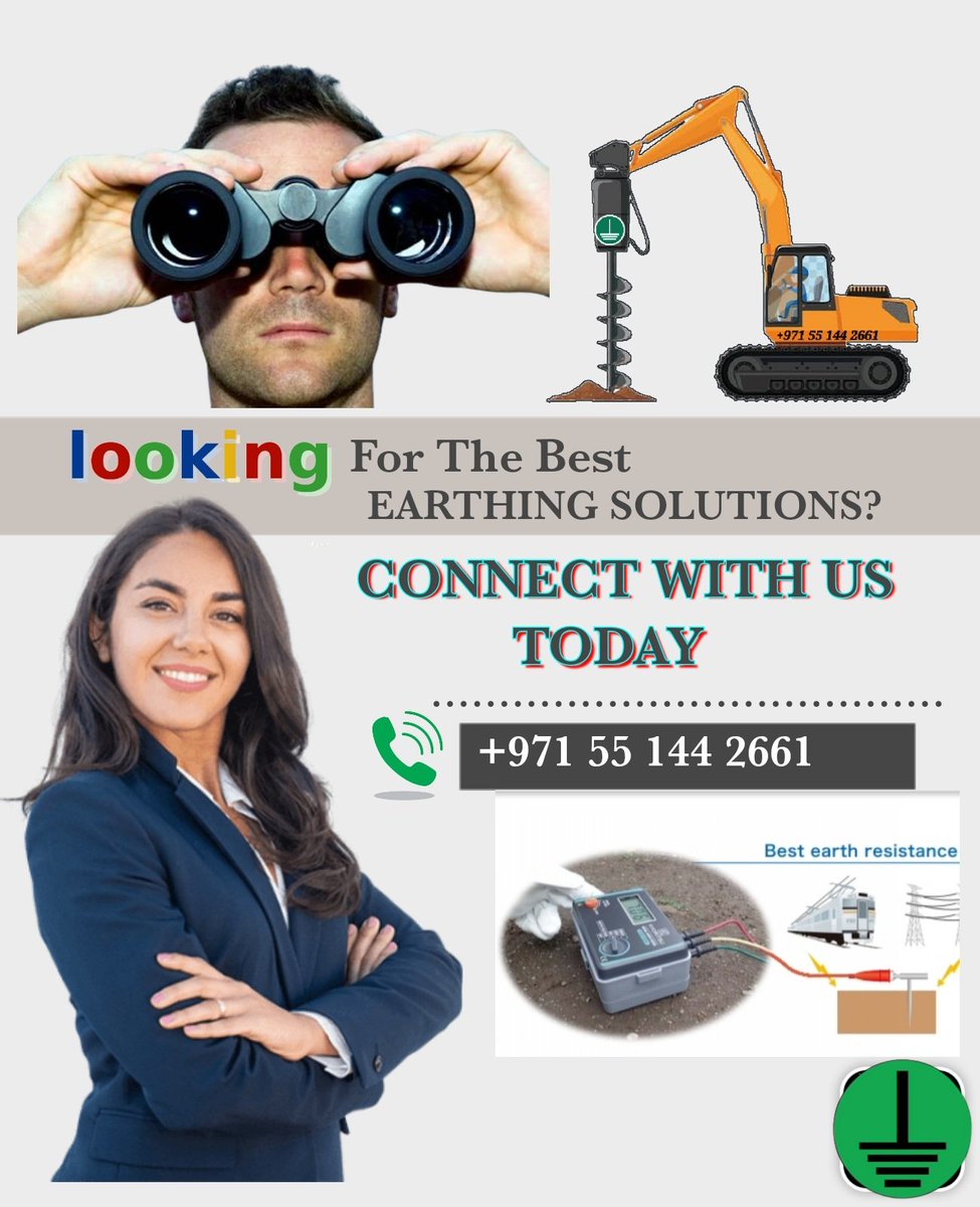 EARTHINGWORKUAE's tweet photo. ELECTRICAL EARTHING WORK
+971551442661
#Earthing #Grounding #Electrical #Engineers  #Electricalengineers  #Contracting #Construction #Procurement #Electricaltrading #LLC #Electromechanical #uae #Dubai #Building #Constructionmanager #Projectmanager #projectengineer https://t.co/h9HNoRmWUr