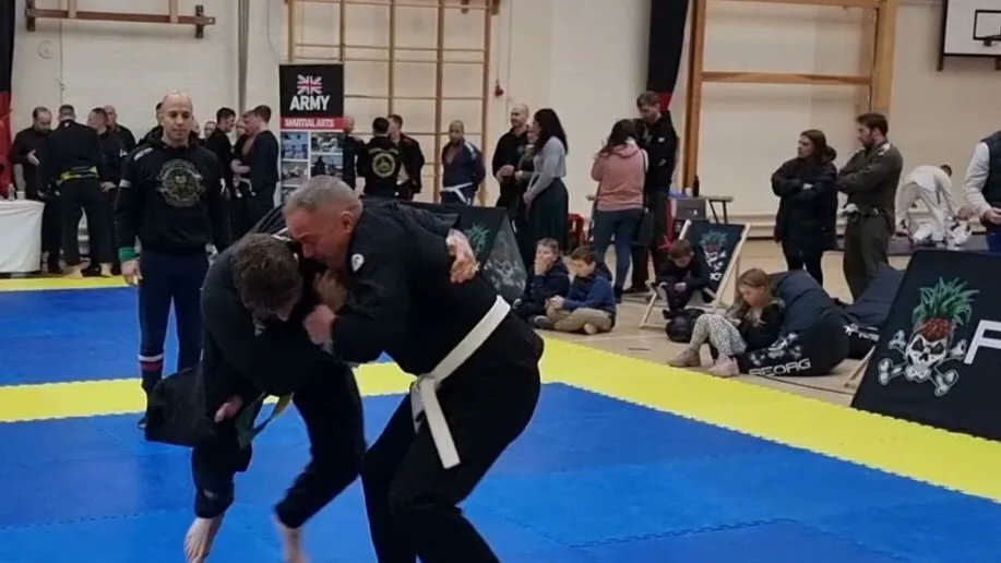 SWFRS_BJJ's tweet photo. Great to be a part of the British Military and Emergency services Reorg Brazilian jiu-jitsu competition in Aldershot https://t.co/Zq1HDCgsBr