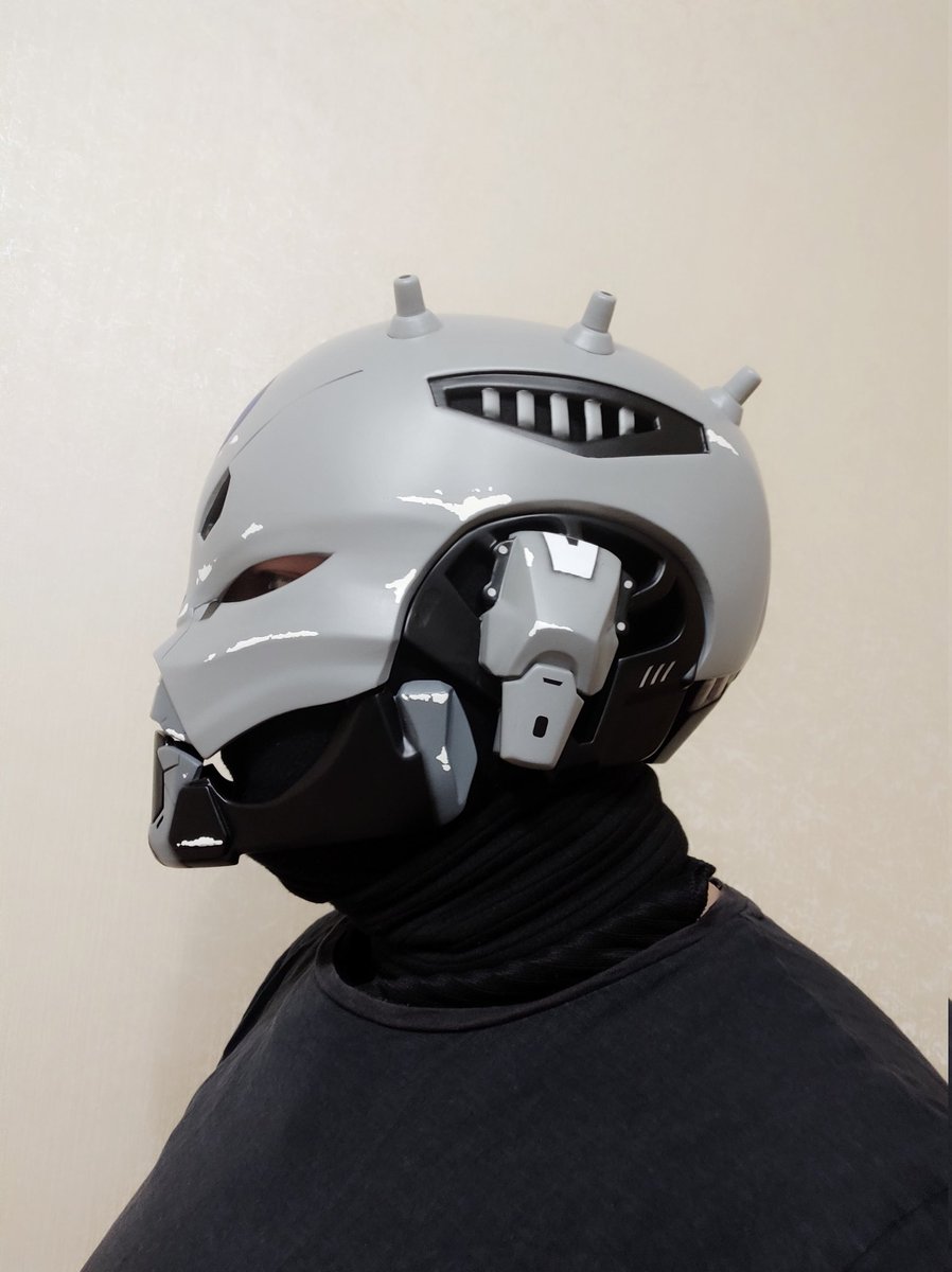 PropsMy's tweet photo. Continuing to make the Stranger helmet from Destiny 2. First fitting, I need to add eyes, soft padding, LED lighting for eyes and mouth.
#Stranger #TheStranger #Destiny #Destiny1 #Destiny2 #D1 #D2 #destinyguardian #destinyguardians #titan #awokentitan #hunter #exo #bungie #game https://t.co/3PK4hh6yUG
