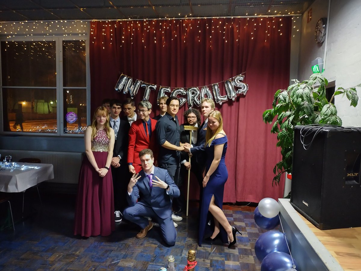 First anniversary celebration of the student's organization for the international students of the BSc programme in Science <a href="/KumpulaScience/">Faculty of Science, University of Helsinki</a>! Congratulations Integralis!