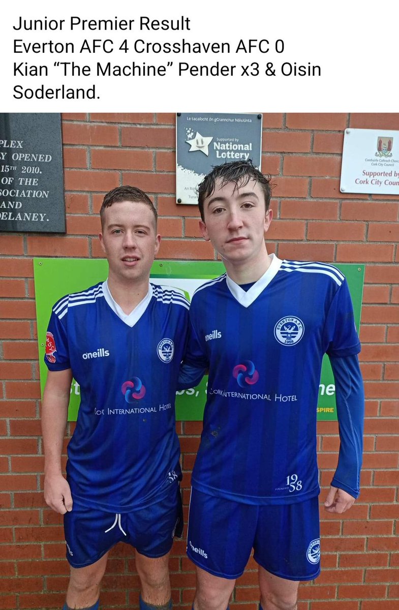 Everton AFC Cork tweet media
