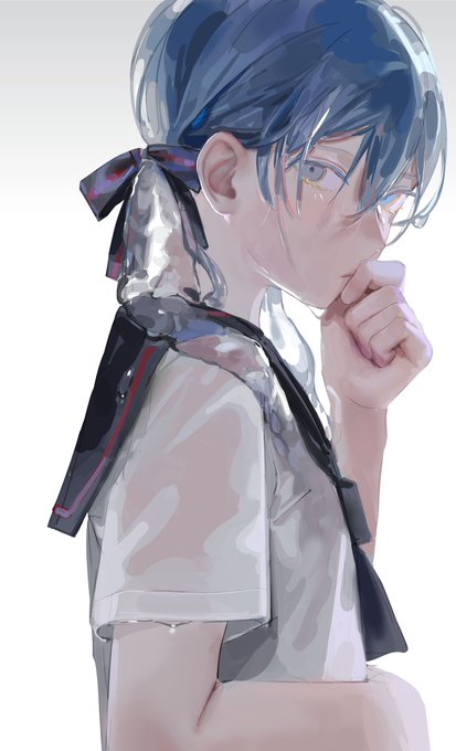 「short sleeves wet clothes」 illustration images(Latest)