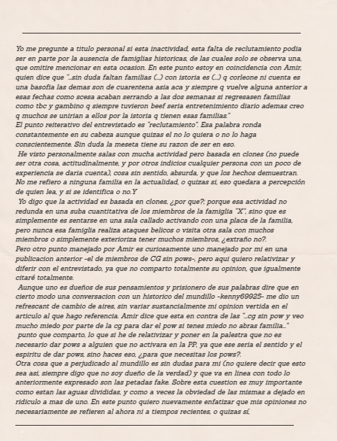 G4ngstersNews's tweet photo. Gangsters Inc Habbo 2da edición. 
Nota al pie de página ("1") en comentarios.

Perdón por la ausencia de tildes, recién consigo el insumo nuevo (teclado) en el que funcione dicha tecla (se me había estropeado en el anterior).

¡Buena lectura! https://t.co/VDM9X0VeZ5