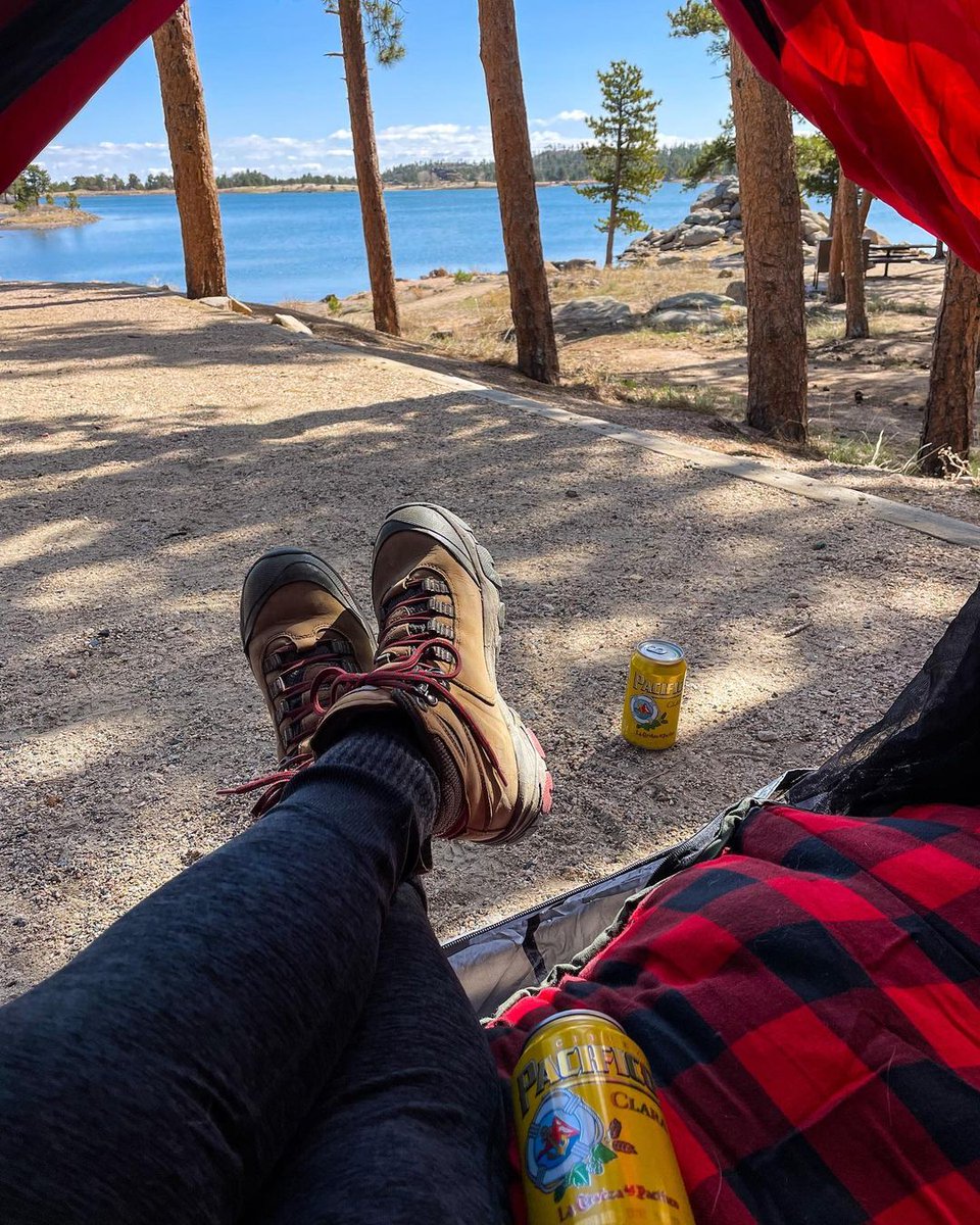 Pitch a tent. Pop a top. #LiveLifeAnchorsUp ⚓ Happy #NationalCampingDay 📸: friendswhodrinkbeer