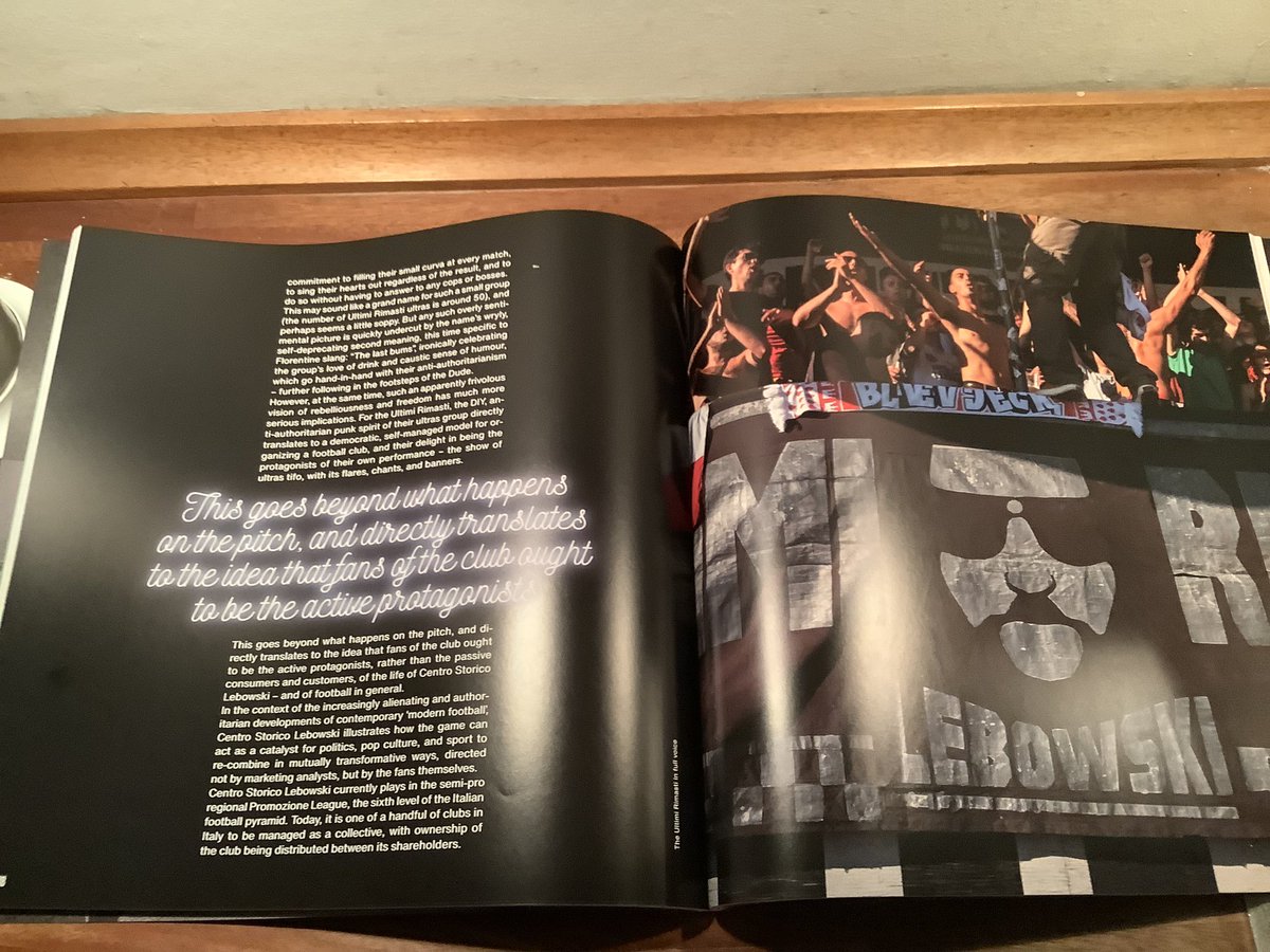 Shout out to <a href="/pallamag/">PALLA</a> for this great story/photo book about Italian football culture! #Footballculture #footballfans #footballforall