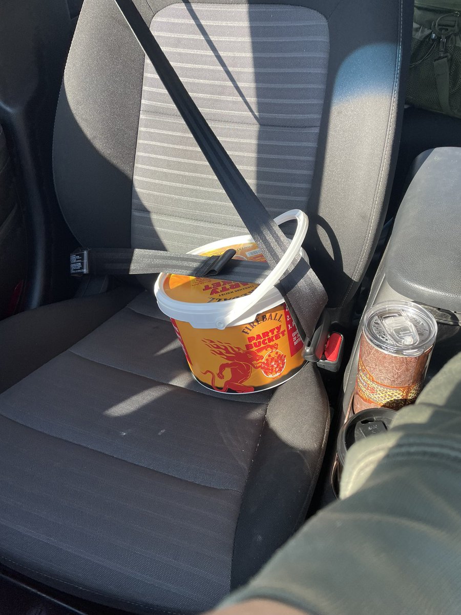 JHugo13's tweet photo. #BabyOnBoard #SafetyFirst @FireballWhisky #BirthdayBucket LFG. 🔥 🐉 https://t.co/FtvKk0Ev8T