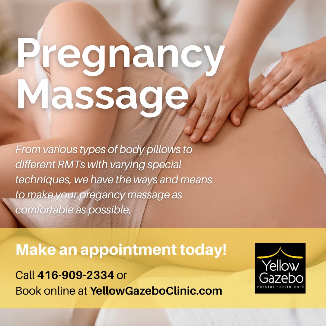 We're a family-run business, so supporting families in the neighbourhood only makes sense. 💛

Book now: yellowgazebo.janeapp.com

#massagetoronto #pregnancymassage #relaxationtoronto #stclairwest #massagetherapy #wellnessoptions #torontowellness #healthandwellness