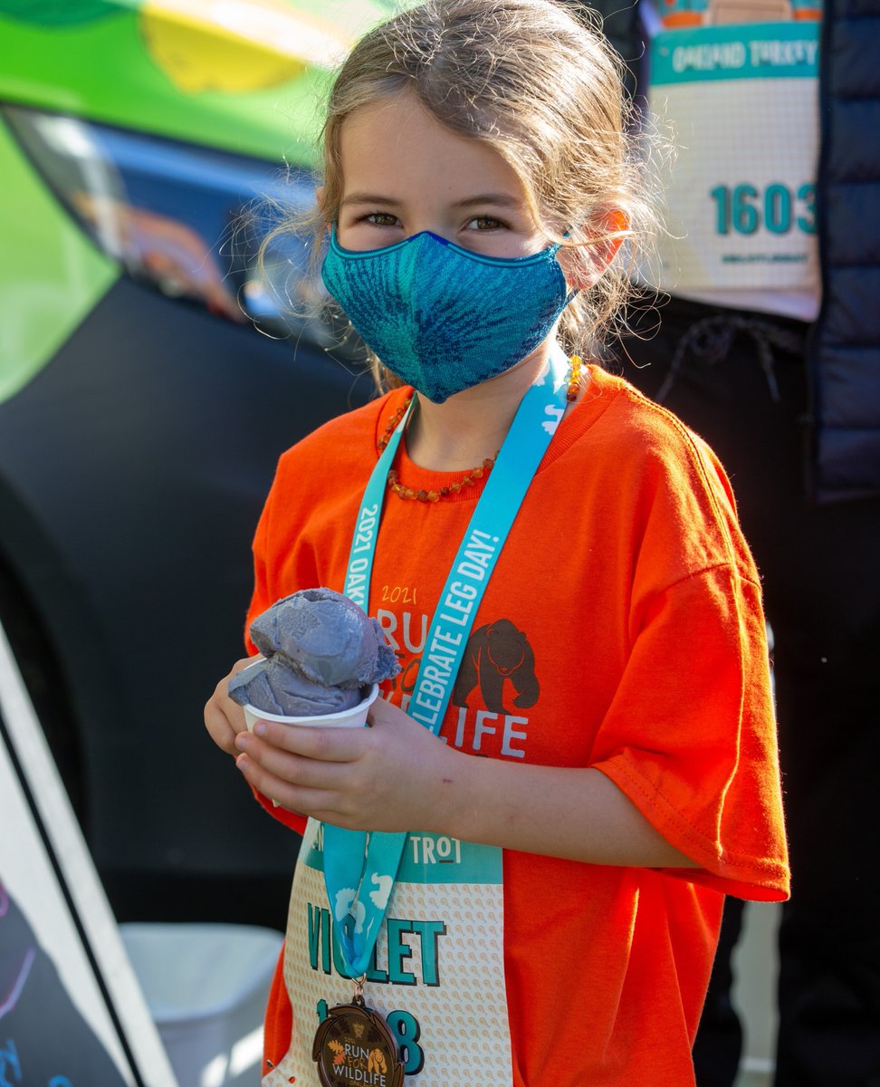oakturkeytrot's tweet photo. Will run for ice cream AND a Run for Wildlife shirt, medal, bounce houses, Zoo animals and so much more... https://t.co/wFg2UoqJFq
