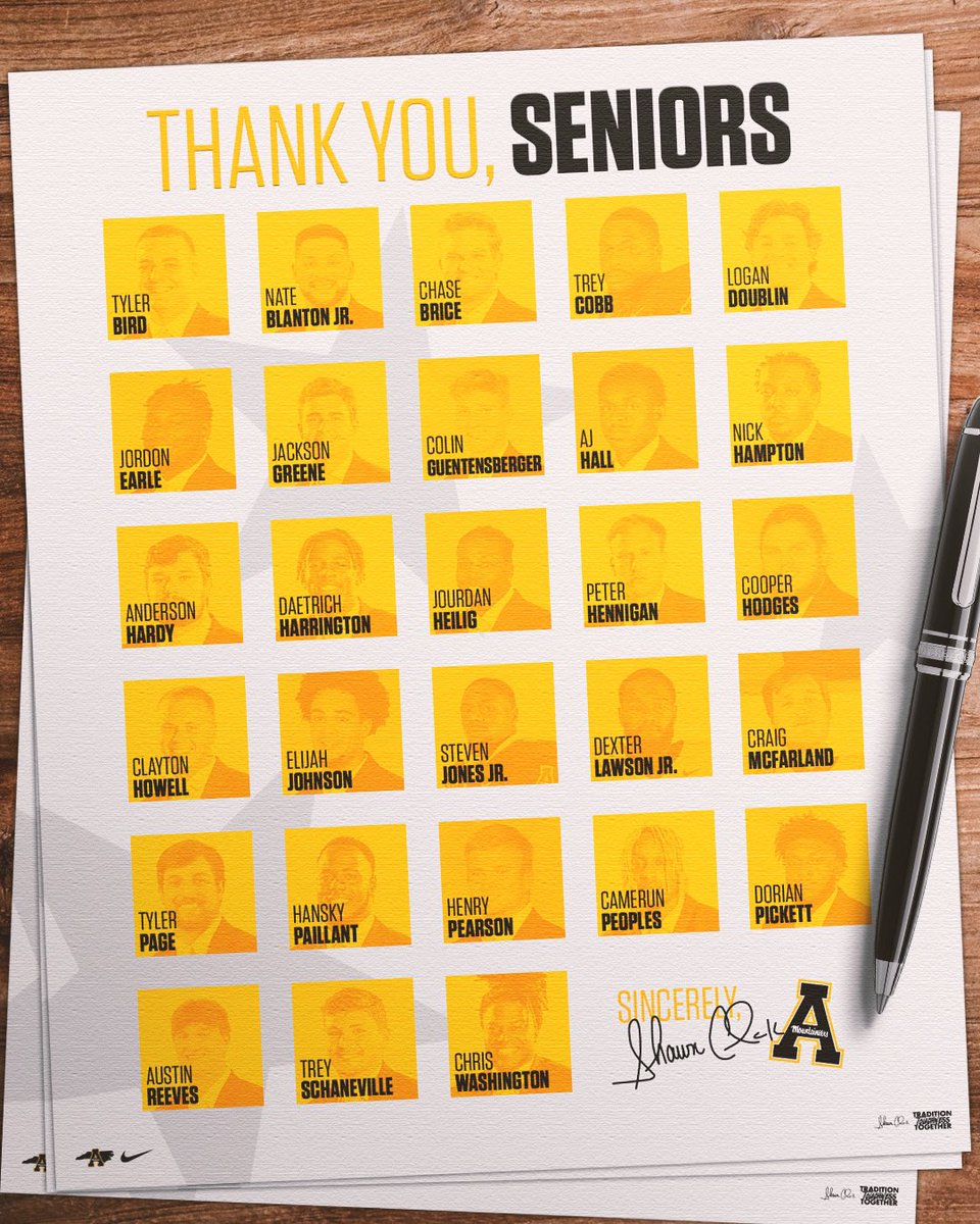 AppState_FB's tweet photo. Forever grateful for these outstanding Mountaineers 🖤 💛 

#GoApp https://t.co/68VFG9WtSi