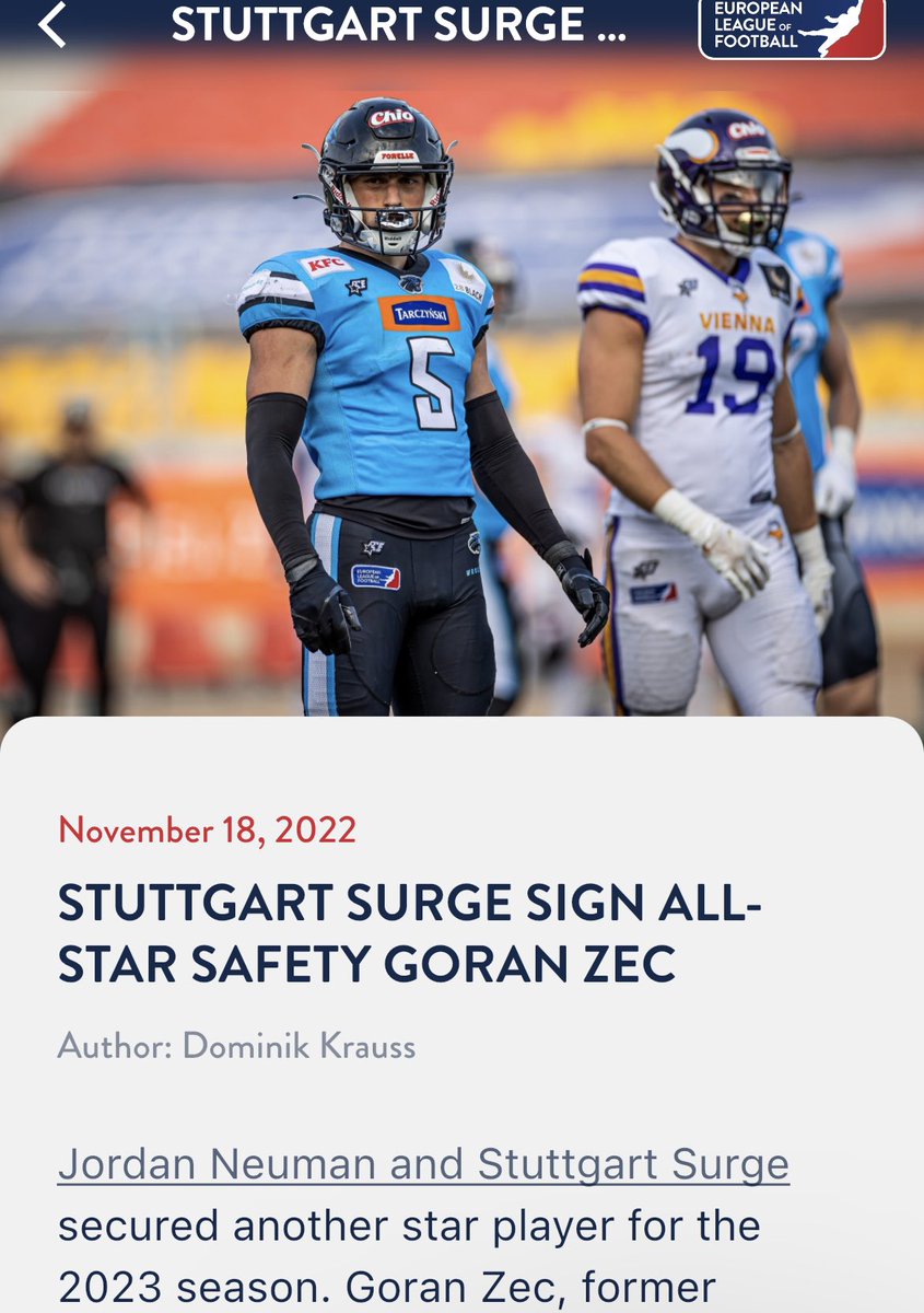 TheeAFPodcast's tweet photo. @StuttgartSurge with a no look pass to the corner and a 3point buzzer beater. Type of signings brining in one of the top European DB’S and overall DB’S last season in Goran Zec
#DBCommunity
#DBAppreciationPost https://t.co/d9A9BIxcHT