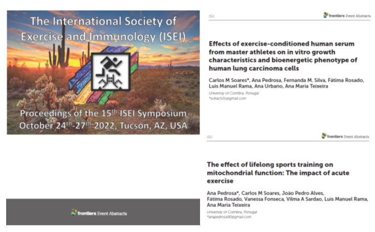 Soares_CM78's tweet photo. Here is our latest work, presented at the 15th Symposium of the International Society for Exercise and Immunology (ISEI), now in the Frontiers Event Abstract Book https://t.co/jJ1j2d2Ayr