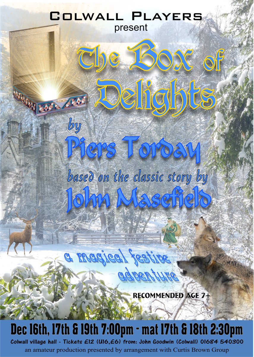 ColwallPlayers's tweet photo. Tickets can now be reserved from John Goodwin estate agents office in Colwall @Colwall @amateurguide @malvernhillshr @GreatMalvernUK https://t.co/jSP1r4K9IQ