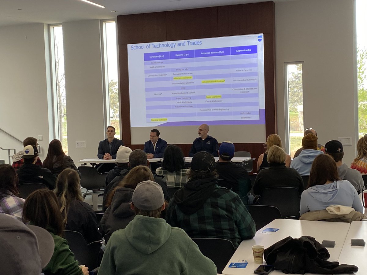 Mary Vaughan (@maryvaughan20) on Twitter photo 2022-11-19 16:40:32 Lambton College TechTalk with Lambton’s Dean of Technology and Trades and industry partners with Nova Chemicals and Imperial as we are on the road together for sustainability and industry-driven skills. #OpenHouse #LambtonCollege Lambton College TechTalk with Lambton’s Dean of Technology and Trades and industry partners with Nova Chemicals and Imperial as we are on the road together for sustainability and industry-driven skills. #OpenHouse #LambtonCollege