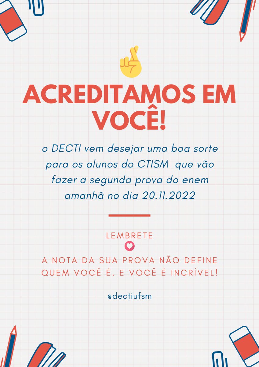 dectiufsm's tweet photo. 💗🤞📒 https://t.co/QJR8Fxwvuy