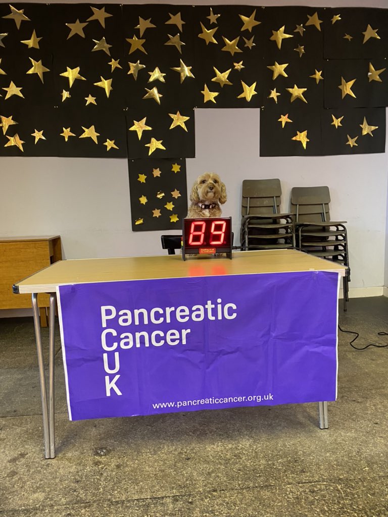 Eyes down ready for the first number 👀💜 <a href="/PancreaticCanUK/">Pancreatic Cancer UK</a>