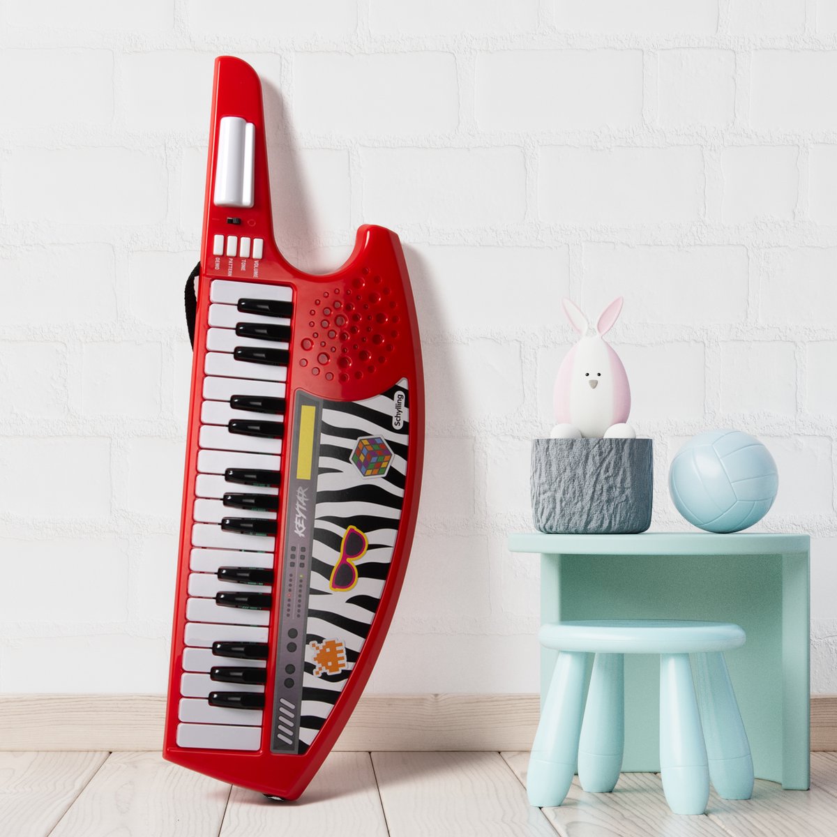 Never miss a tune in your head with the keytar! 🎶🎸