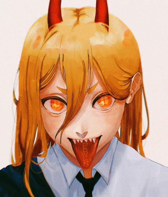 パワー!!#チェンソーマン#イラスト 