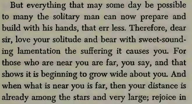 btsbaragi_jk's tweet photo. 221120 Namjoon on IG

Pages from Letters to a Young Poet by Rainer Maria Rilke
(Excerpts from the same letter; i put the translations for each excerpt side by side) https://t.co/LQ2ZxKnTrE