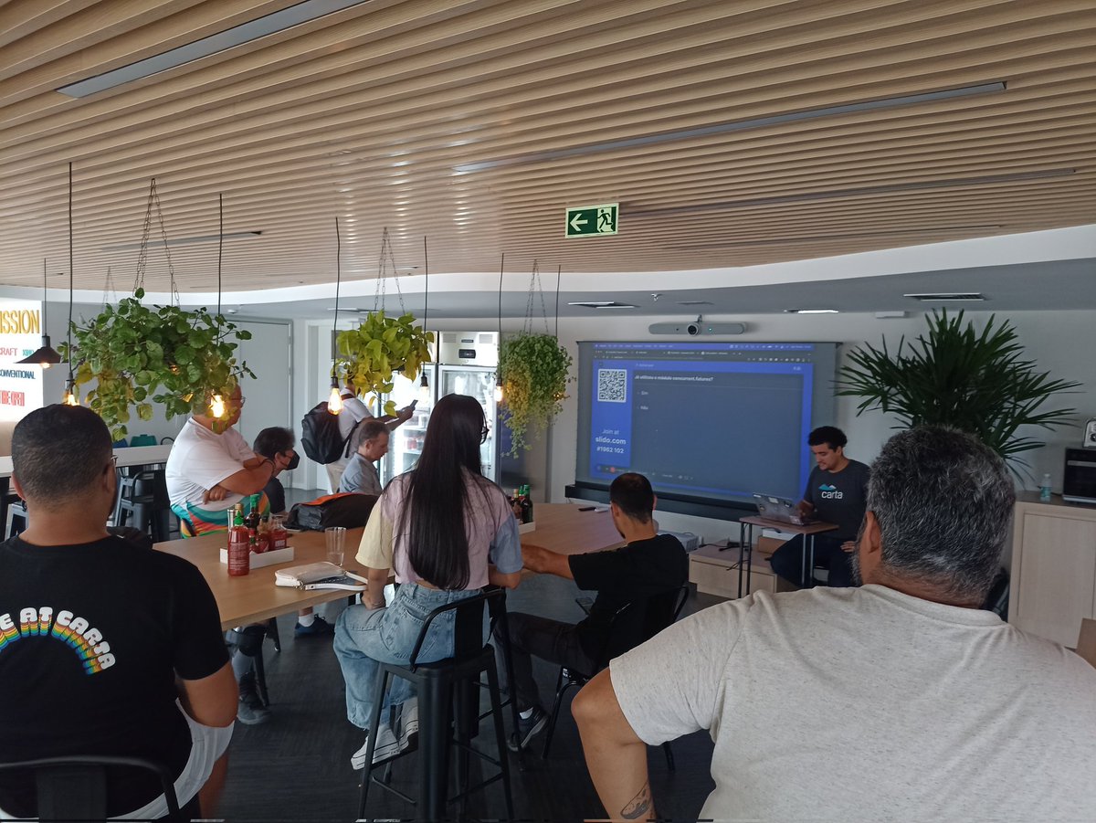 flaviocpontes's tweet image. Programação Assíncrona com Python, por Gabriel Saldanha na Carta
#PythOnRio #Meetup #Python #Carta