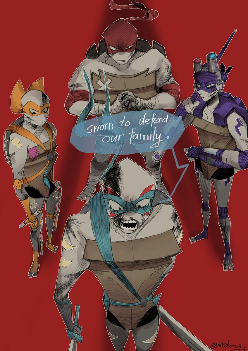 misslong205215's tweet photo. #rottmntfanart 
#rottmnt ##SaveRiseofTMNT 
#tmnt #RiseoftheTMNT https://t.co/aat7sa8qug