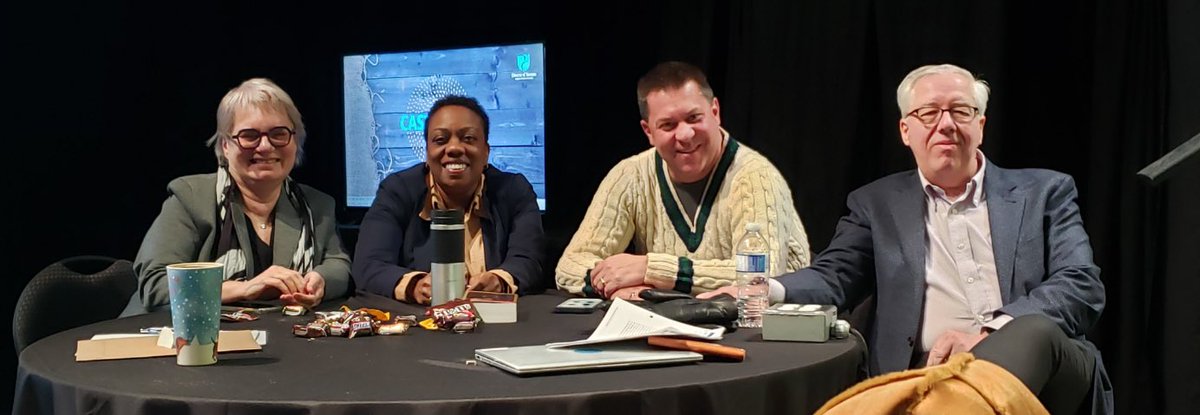 anglicandioTO's tweet photo. The vice chancellor team pays rapt attention and enjoys some chocolate. #synodTO https://t.co/P0o5BbiBl9